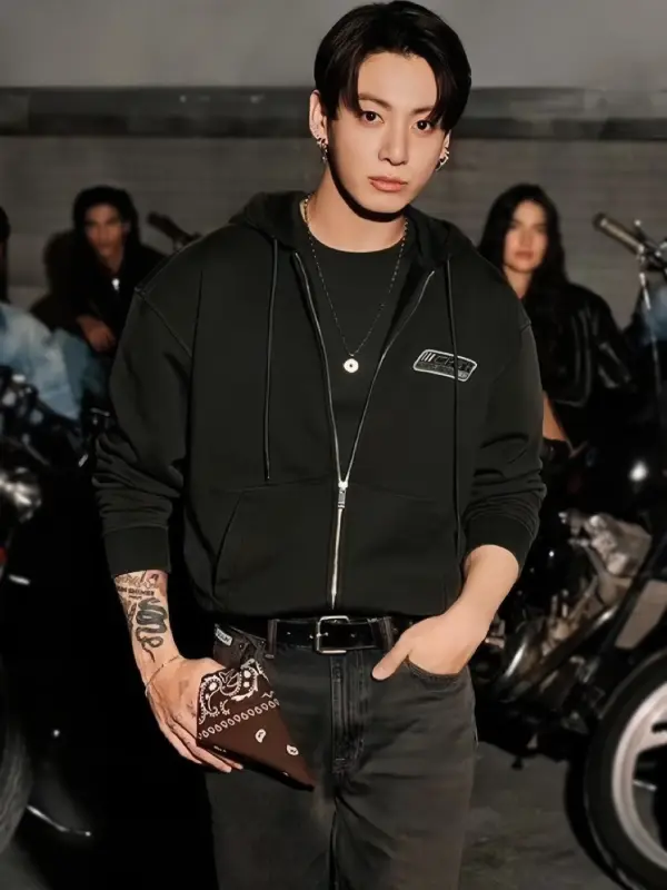 Jungkook x Calvin Klein Zip-Up Hoodie Jungkook x Calvin Klein Zip-Up Hoodie