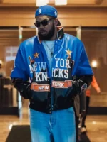 Karl Anthony Towns Jeff Hamilton Skyline NY Knicks Jacket