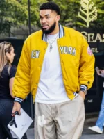 Karl-Anthony Towns NY Knicks Yellow Jacket