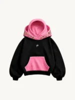 Kavarex Black and Pink Hoodie
