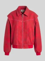 LIONESS Vista Women's Oversized Red Jacket