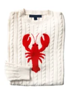 Lobster Cream Sweater