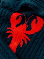 Lobster Navy Sweater