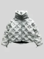 Louis Vuitton Monogram Boyhood Puffer Jacket Grey
