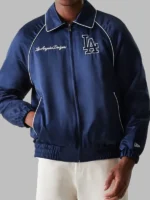 MLB Los Angeles Dodgers Navy Club Blue Jacket