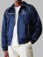 MLB Los Angeles Dodgers Navy Club Jacket