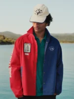Men’s 2026 Aimé Leon Dore Red Marina Jacket