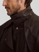 Mens Drizabone Ranger Heritage Dark Brown Coat Jacket