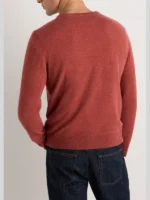 Mongolian Cashmere Maroon Sweater