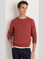Mongolian Cashmere Marron Sweater