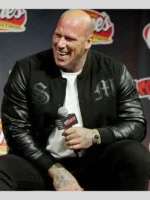 Mortal Kombat 2 Event Martyn Ford Black Varsity Jacket