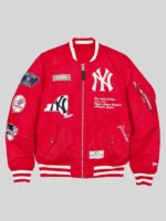 New York Yankees Spike Lee Jacket Red