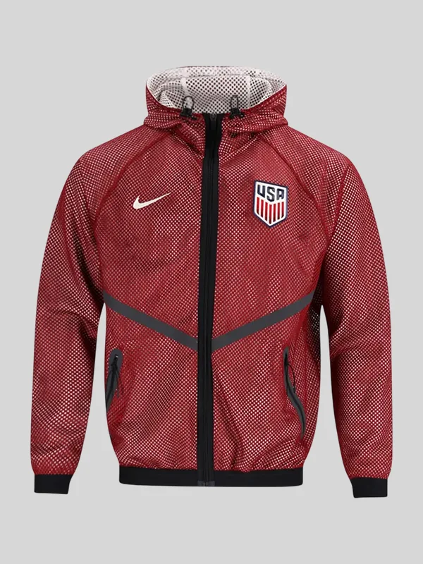 Nike USMNT Anthem Jacket Red Nike USMNT Anthem Jacket Red