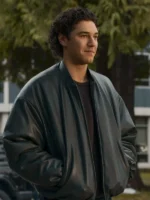 Off Campus Garrett Graham Green Leather Jacket