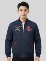 One Piece Red Sox Jacket Navy Blue
