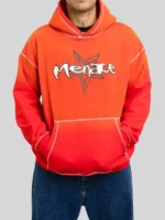 Orange and Red Hoodie Monster Heavy