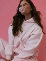 PPP Lacy Angel Pink Hoodie