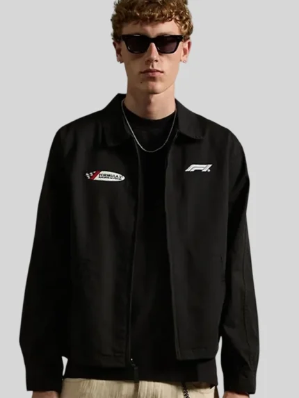 Pacsun Formula 1 Miami Work Jacket Black