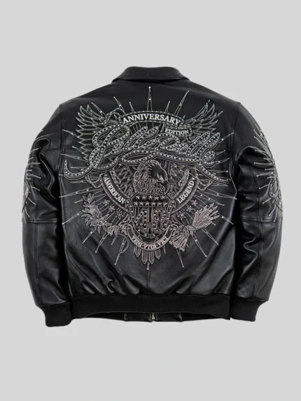 Pelle Pelle 48th Anniversary Leather Black Jacket