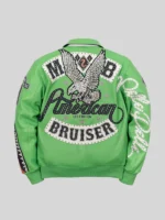Pelle Pelle American Bruiser Plush Green Jacket