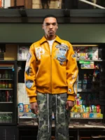 Pelle Pelle American Bruiser Plush Yellow Jacket