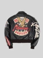Pelle Pelle American Bruiser Womens Crop Jacket Black