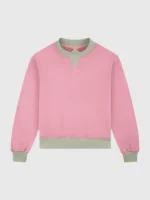 Pink Green Parke Two Tone Classic Sweatshirt 2026