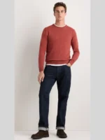 Quince Mongolian Cashmere Sweater Maroon