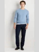 Quince Mongolian Cashmere Sweater Sky Blue
