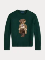 Ralph Lauren Polo Teddy Bear Sweater Green