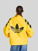 Raphinha Adidas Santiago Leather Jacket Yellow