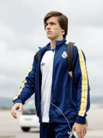 Real Madrid Adidas Navy Blue Track Jacket