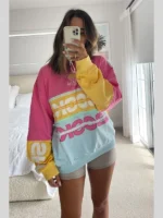 Sabo Nakia oversize Sweater Pink