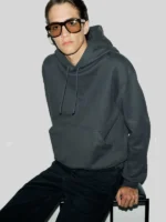 Saint Laurent Grey Hoodie