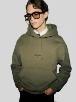 Saint Laurent Hoodie Men's Green