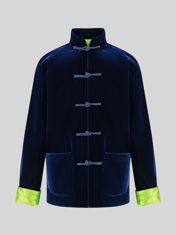 Shanghai Tang Jacket Navy Blue Shanghai Tang Jacket Navy Blue