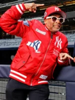 Spike Lee New York Yankees Jacket Red Bomber