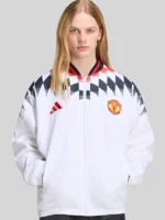 Stadium Track White Jacket Adidas Manchester United 2026