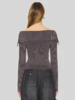Superdown Noa Sweater folded Collar