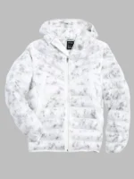 The Chi S5 E8 Grey Marble Print Hooded Jacket