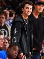 Timothée Chalamet Black Chrome Hearts Hoodie