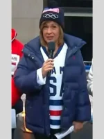 Today 2026 Hoda Kotb Team USA Puffer Jacket