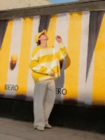 Tom Holland Stripe Sweatshirt