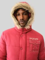 True Religion Fur Red Jacket