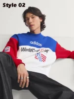 USA 94 Graphic colorblock Sweatshirt Adidas