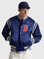 Unisex 2026 Red Sox Polo Ralph Lauren Jacket Varsity