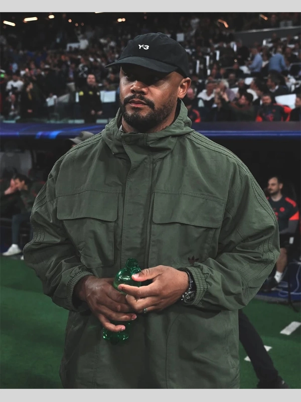 Vincent Kompany Olive Jacket Vincent Kompany Olive Jacket