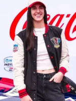 WNBA Caitlin Clark jacket Black And White