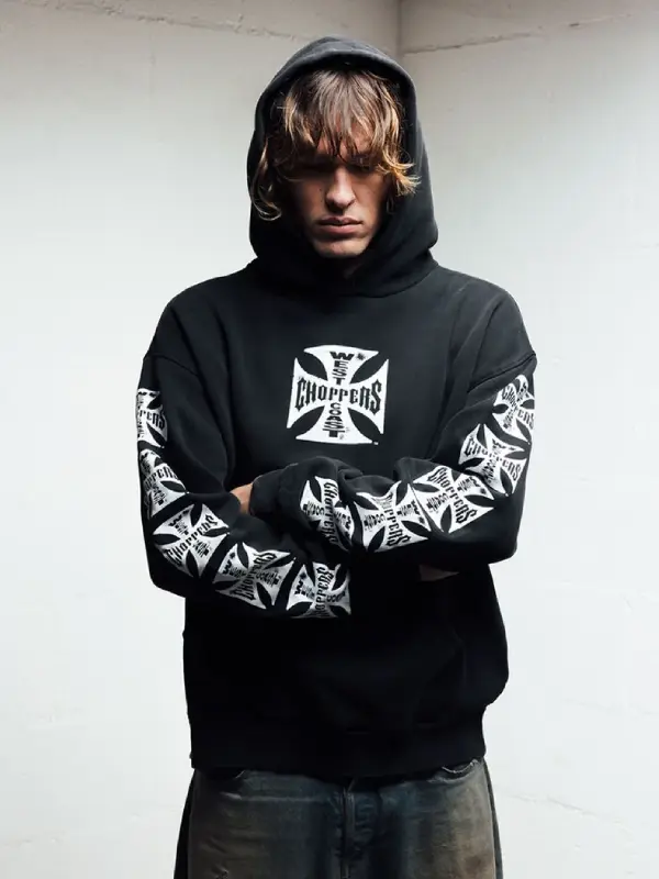 West Coast Choppers Hoodie Black