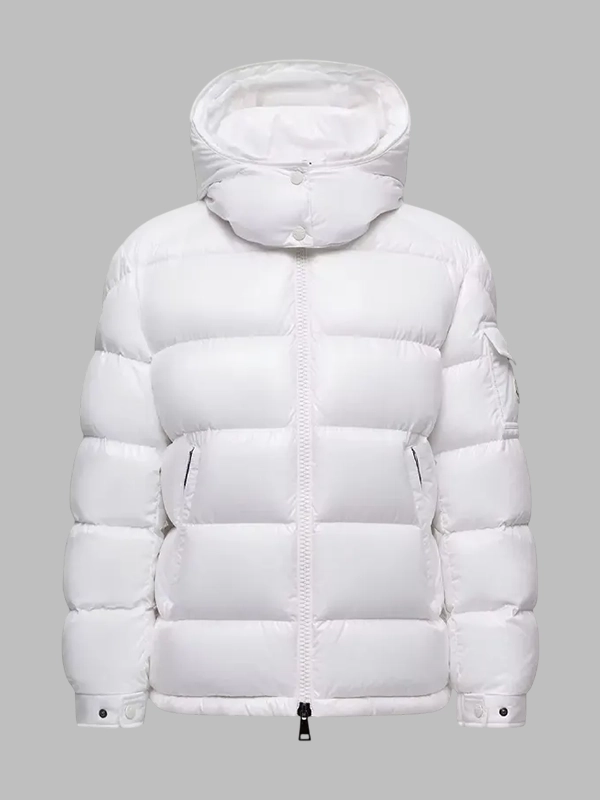 White Moncler Jacket White Moncler Jacket